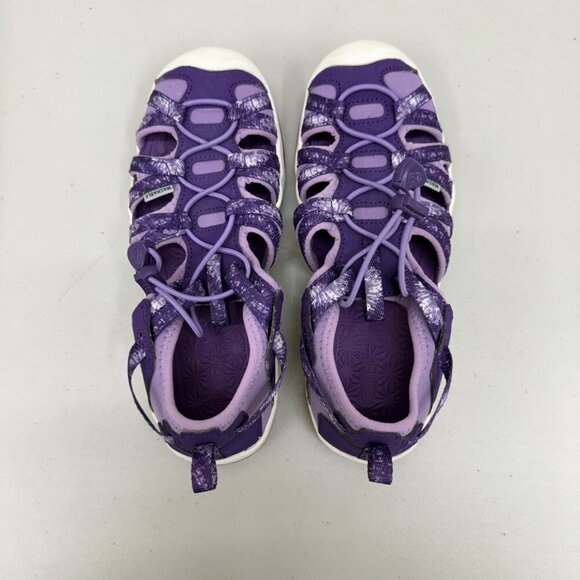 Keen Moxie Purple Closed Toe Outdoor Hiking Sandals Shoes 1026284 Girls Youth 2 - Picture 4 of 8